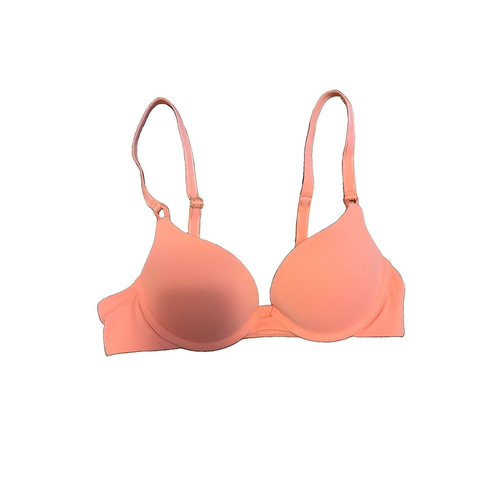 Soma Embraceable Tailored Push Up Plunge Bra Coral Pink Size 32A
